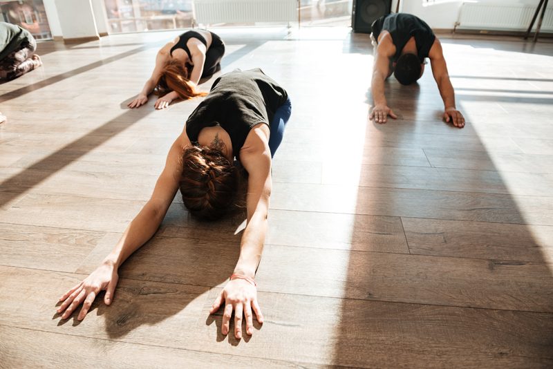 Yoga healing practice